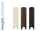CA-ET620-TH - Carron Eton 1 Column Cast Iron Radiator H620mm x W826mm CA-ET620-TH - Carron Eton 1 Column Cast Iron Radiator H620mm x W826mm